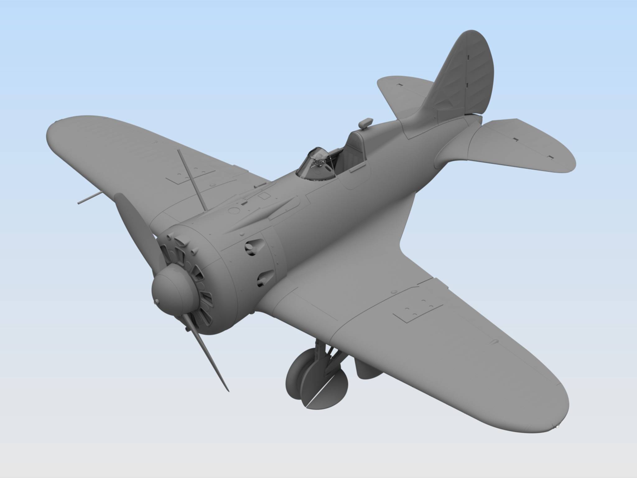 I-16 type 29 WWII Soviet Fighter – Image 2