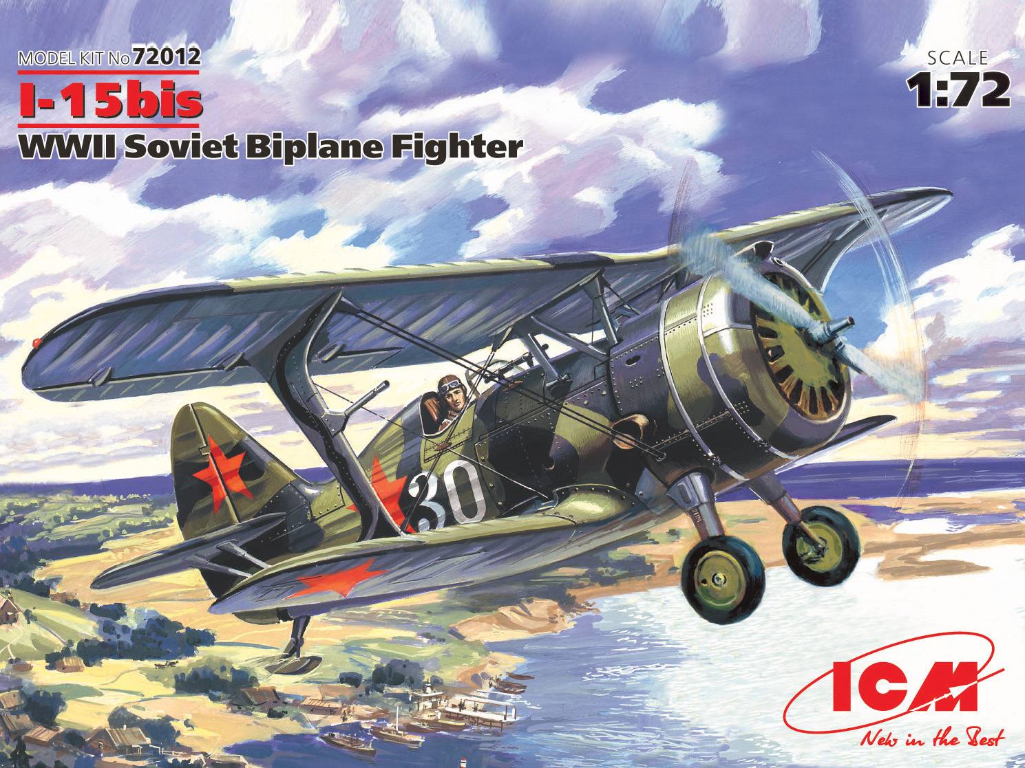 I-15 bis WWII Soviet Biplane Fighter