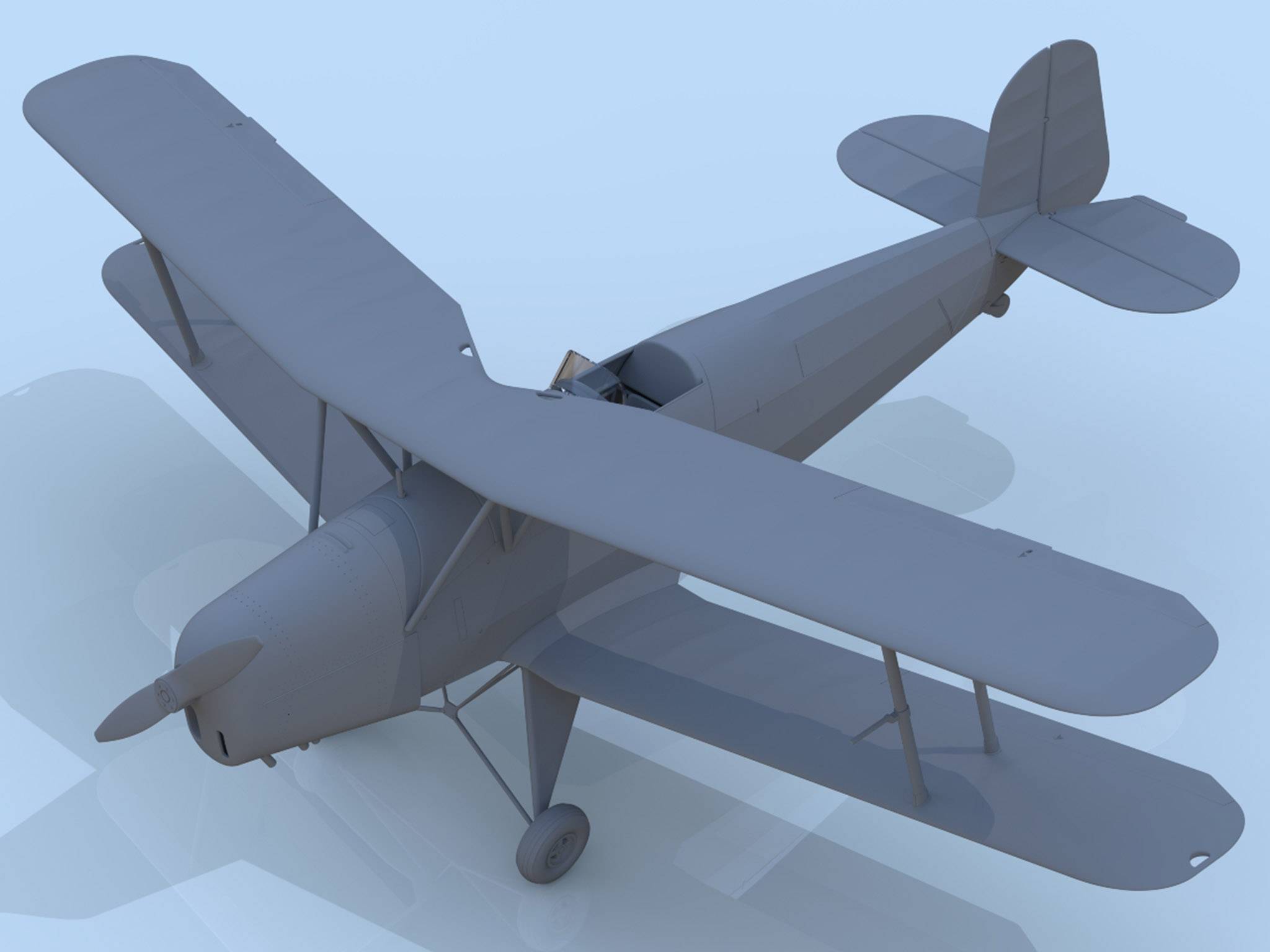 Bücker Bü 131D WWII German Training Aircraft – Image 7