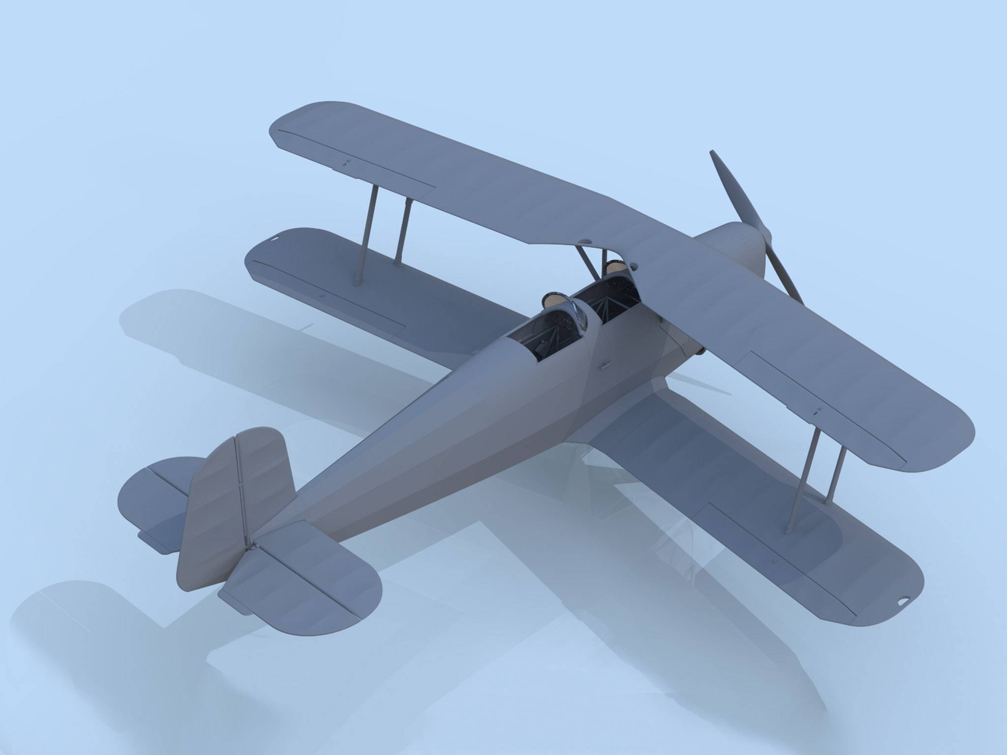 Bücker Bü 131D WWII German Training Aircraft – Image 9