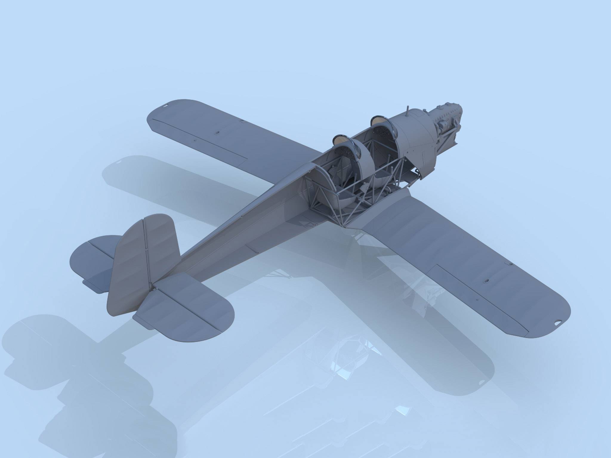 Bücker Bü 131D WWII German Training Aircraft – Image 10