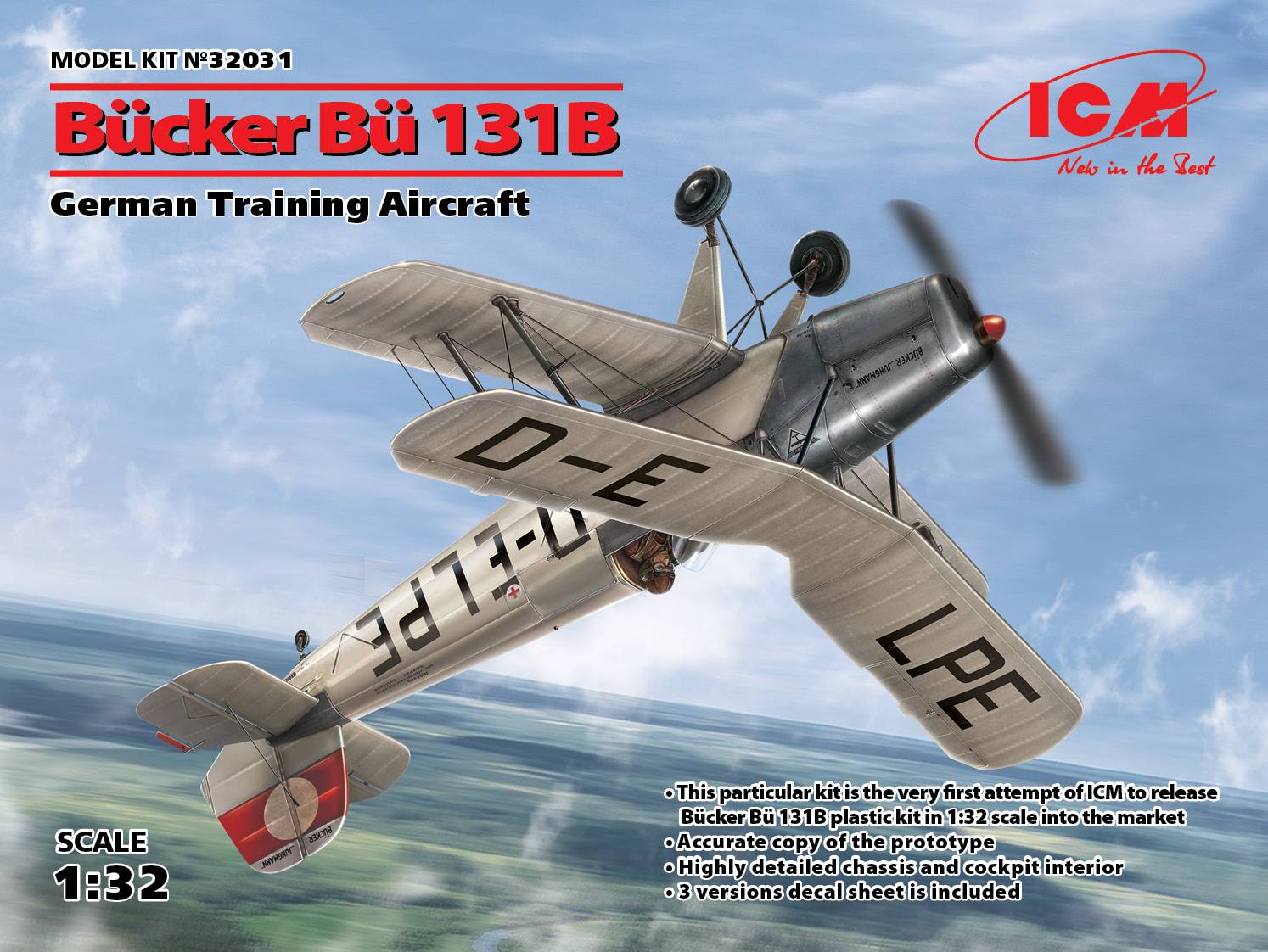 Bücker Bü 131B German Training Aircraf