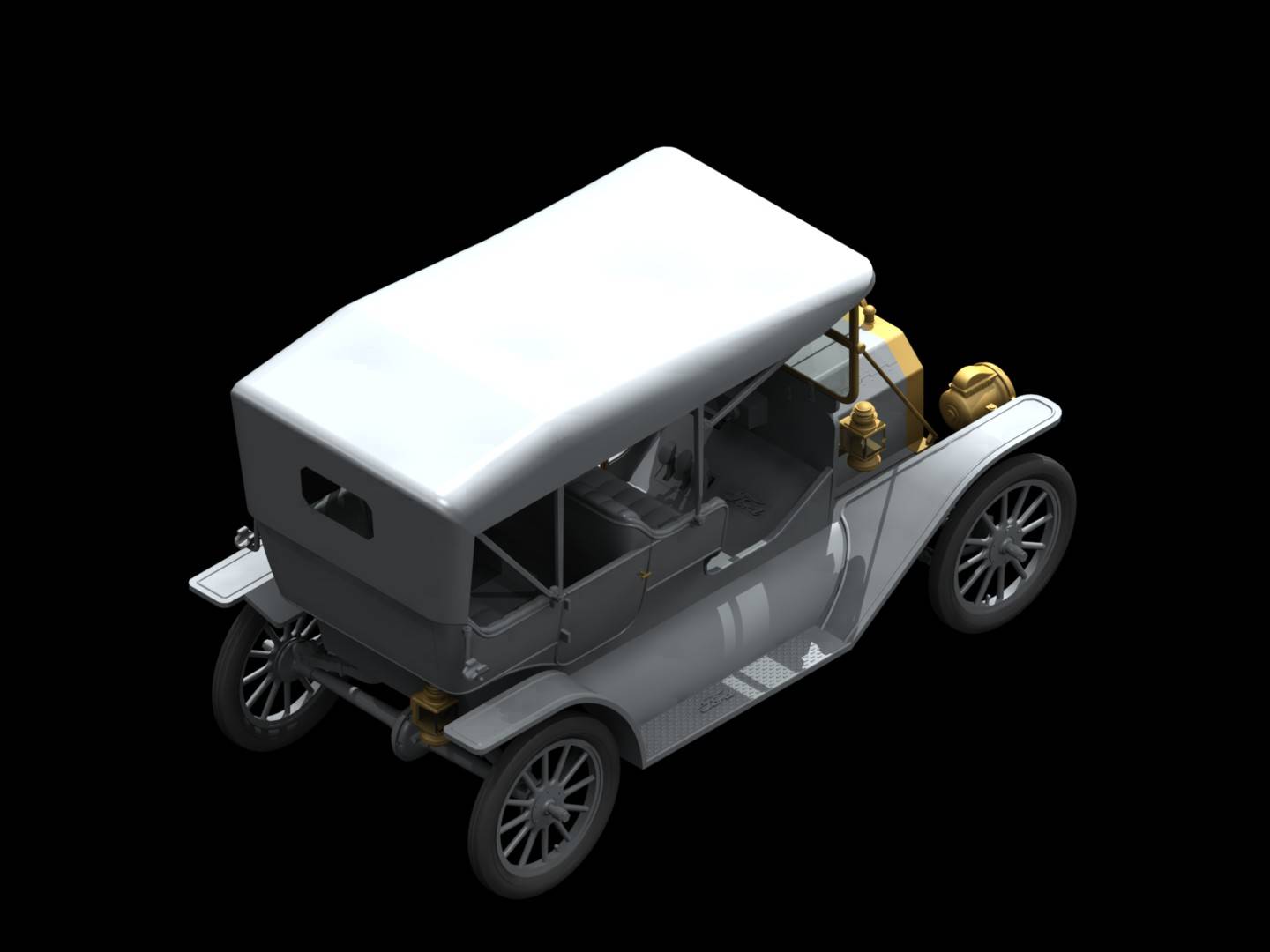 Model T 1911 Touring American Passenger Car – Image 6