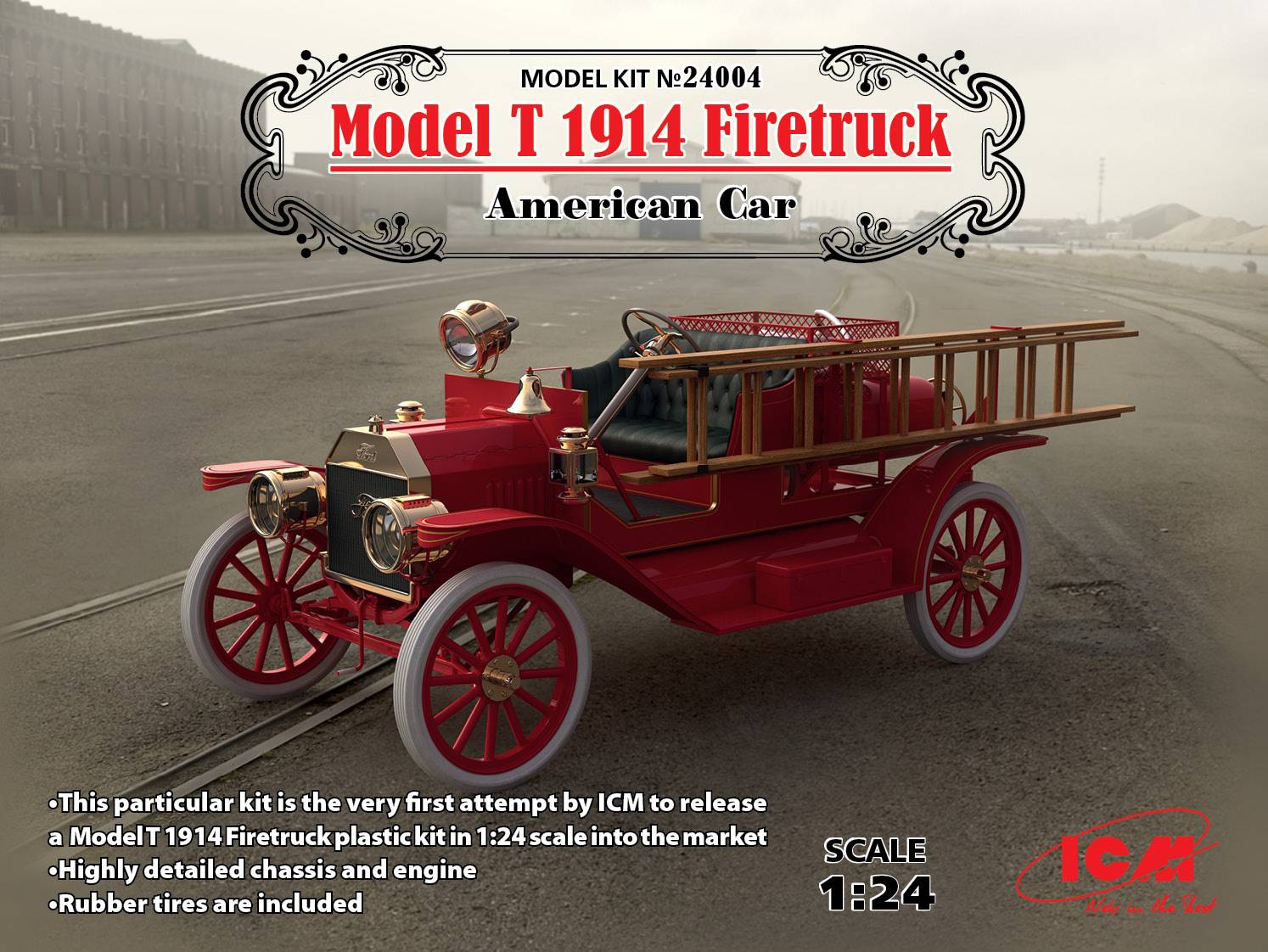 Model T 1914 Firetruck American Car
