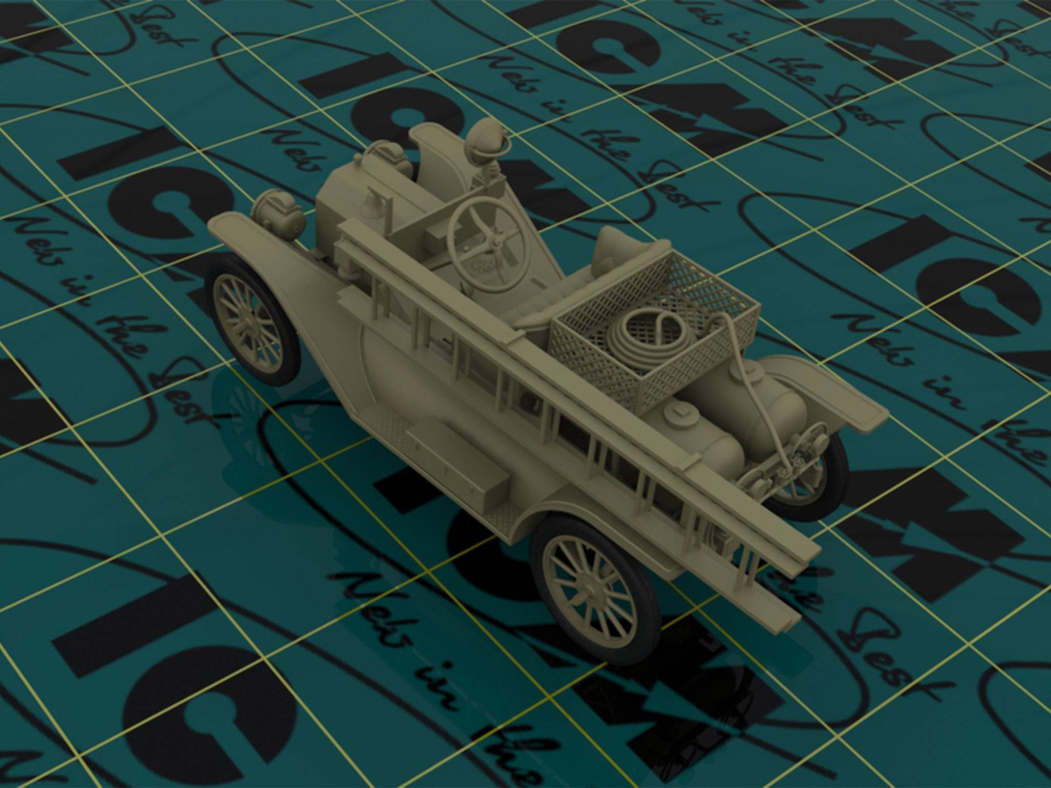 Model T 1914 Firetruck American Car – Image 9