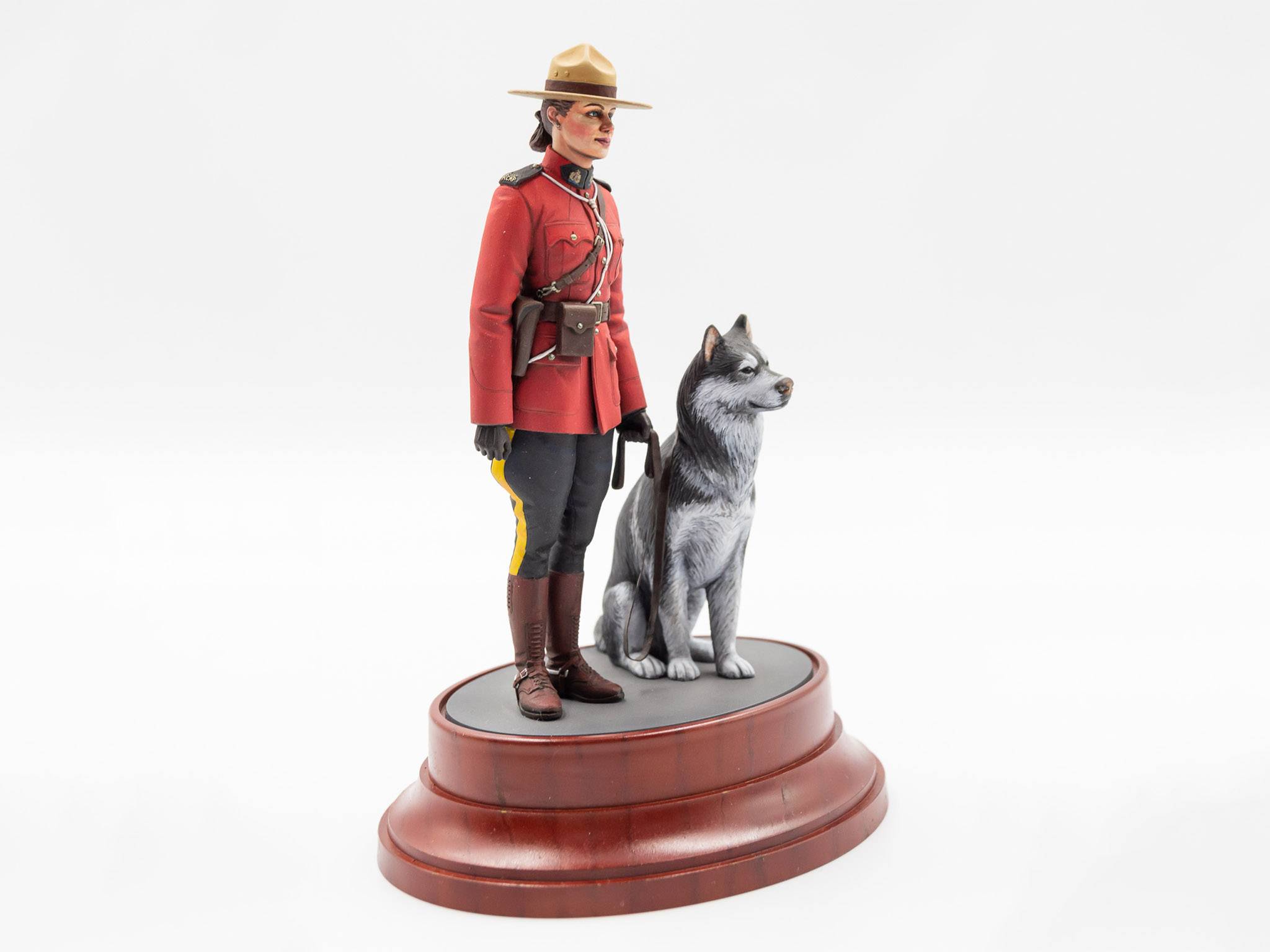 RCMP Female Officer with dog – Image 2