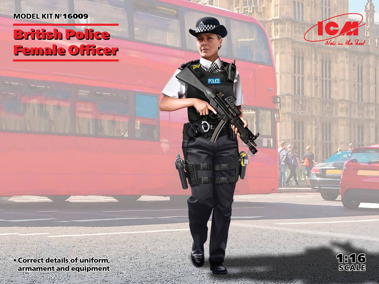British Police Female Officer