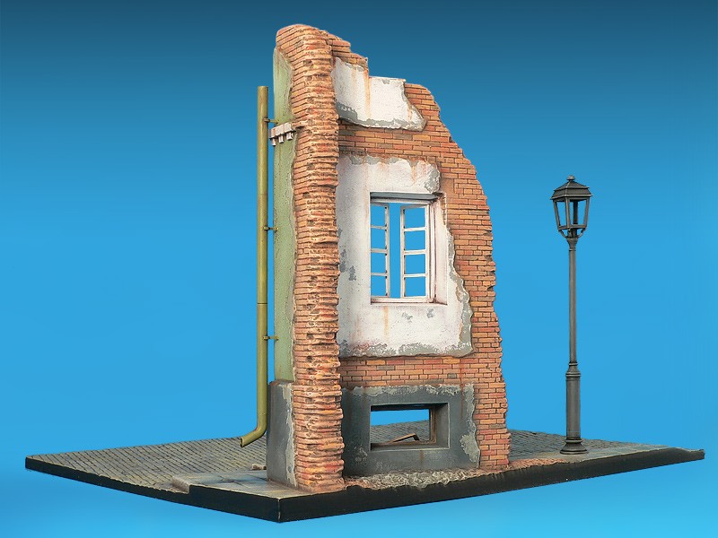 STREET w/RUINED HOUSE – Image 3