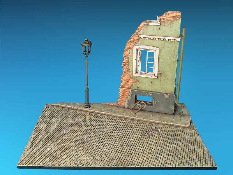 STREET w/RUINED HOUSE – Image 6