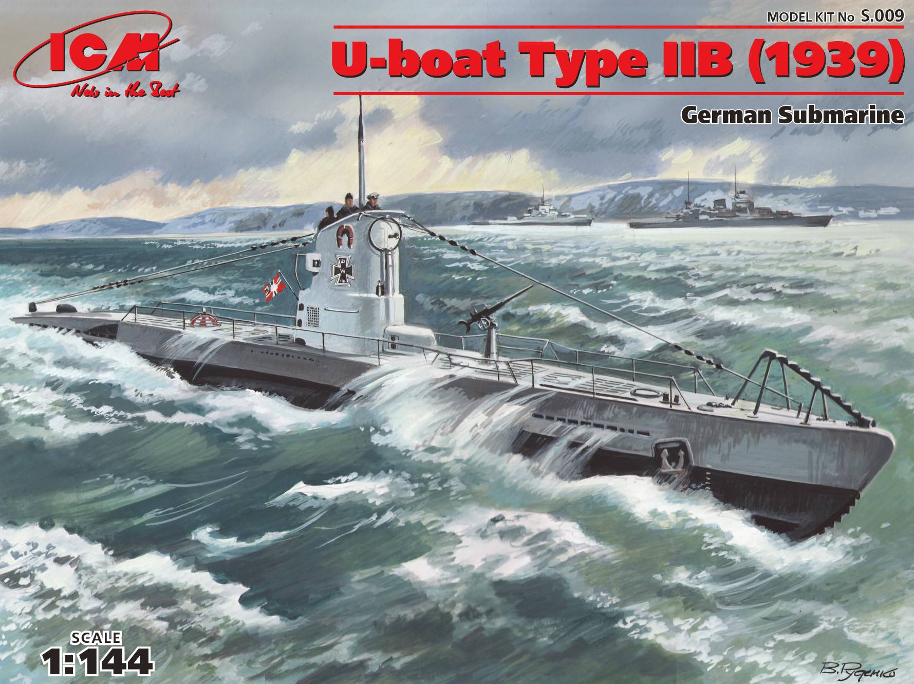U-Boat Type IIB (1939) German Submarine