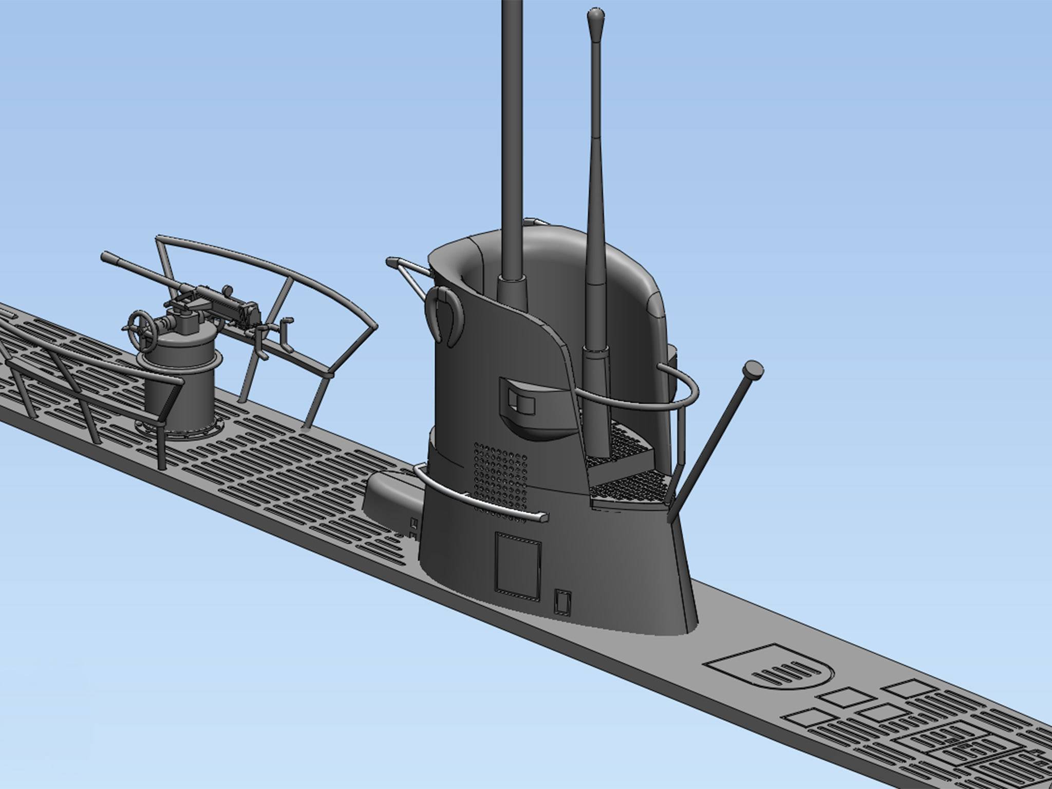 U-Boat Type IIB (1939) German Submarine – Image 6