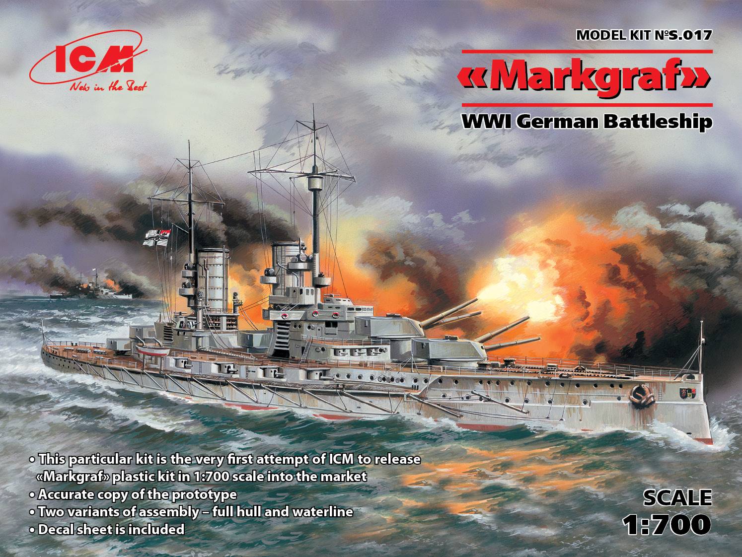 “Markgraf” WWI German Battleship