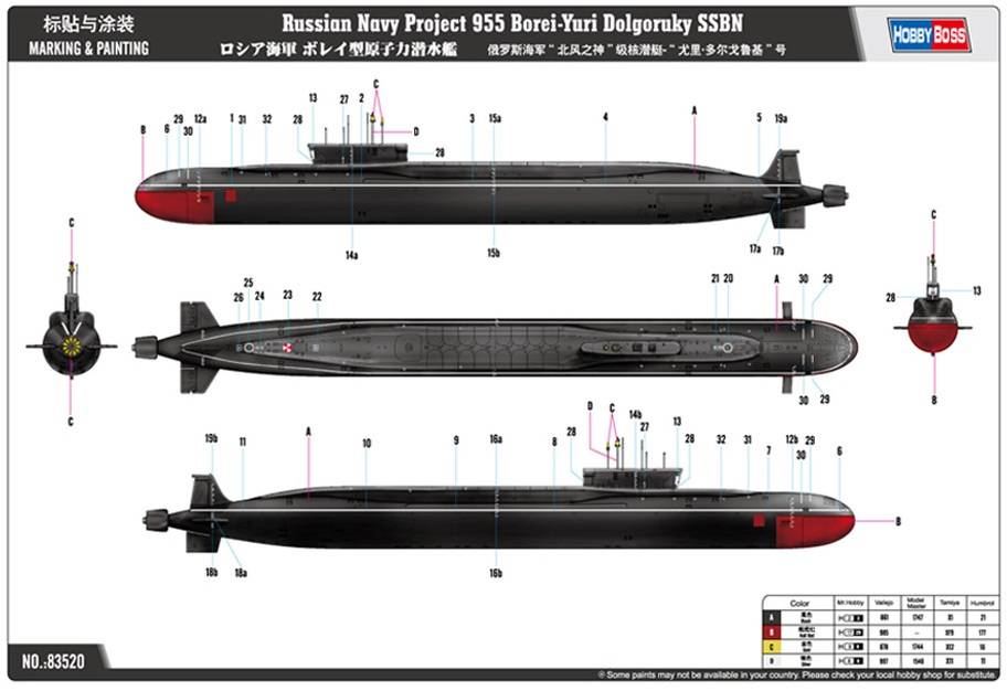 Russian Navy Project 955 Borei-Yuri Dolgoruky SSBN – Image 3