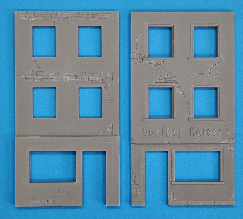 RUINED GERMAN HOUSES w/BASE – Image 9