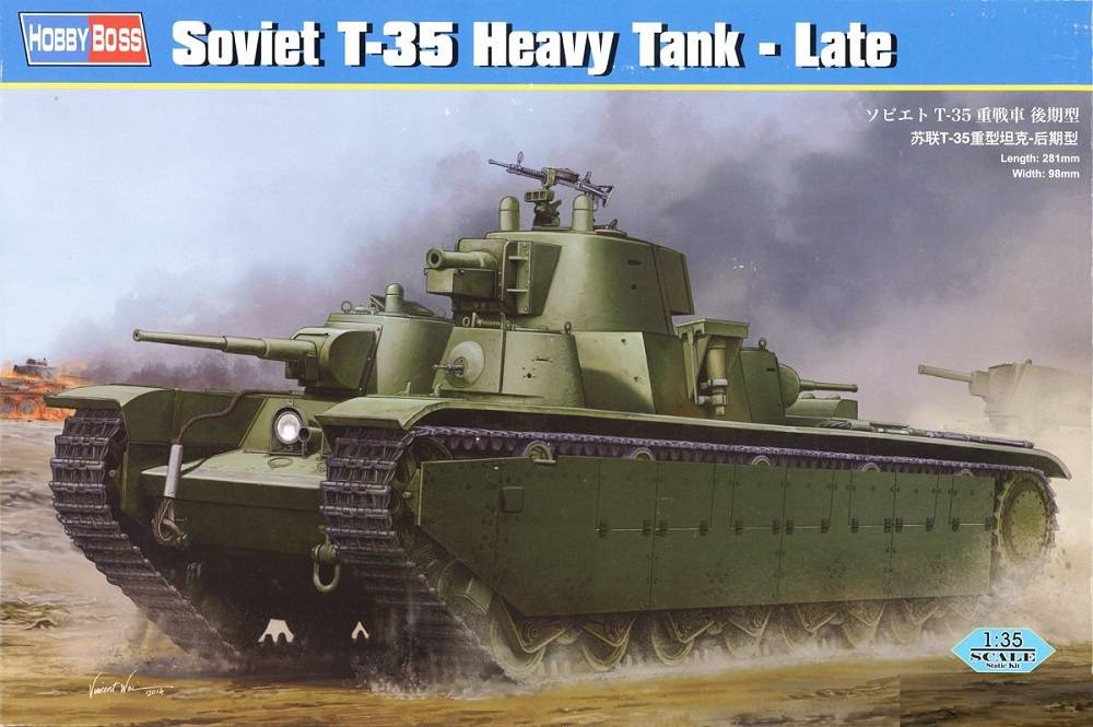 Soviet T-35 Heavy Tank-Late