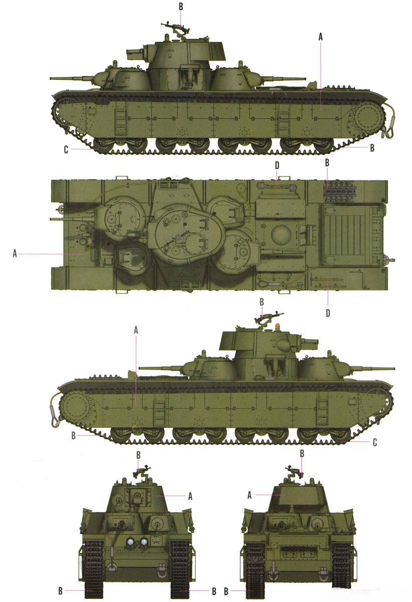 Soviet T-35 Heavy Tank-Late – Image 9