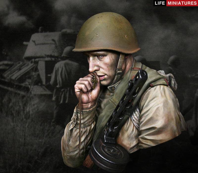'On The Edge of No Man's Land' WW2 Young Red Army Infantryman Battle of Kursk