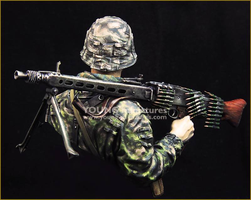 Waffen SS Young Machine Gunner 1944 – Image 4