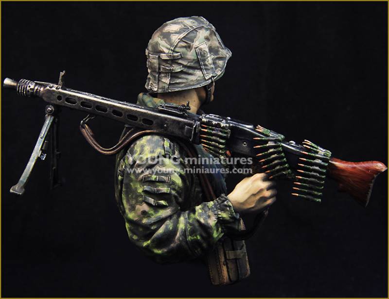 Waffen SS Young Machine Gunner 1944 – Image 5