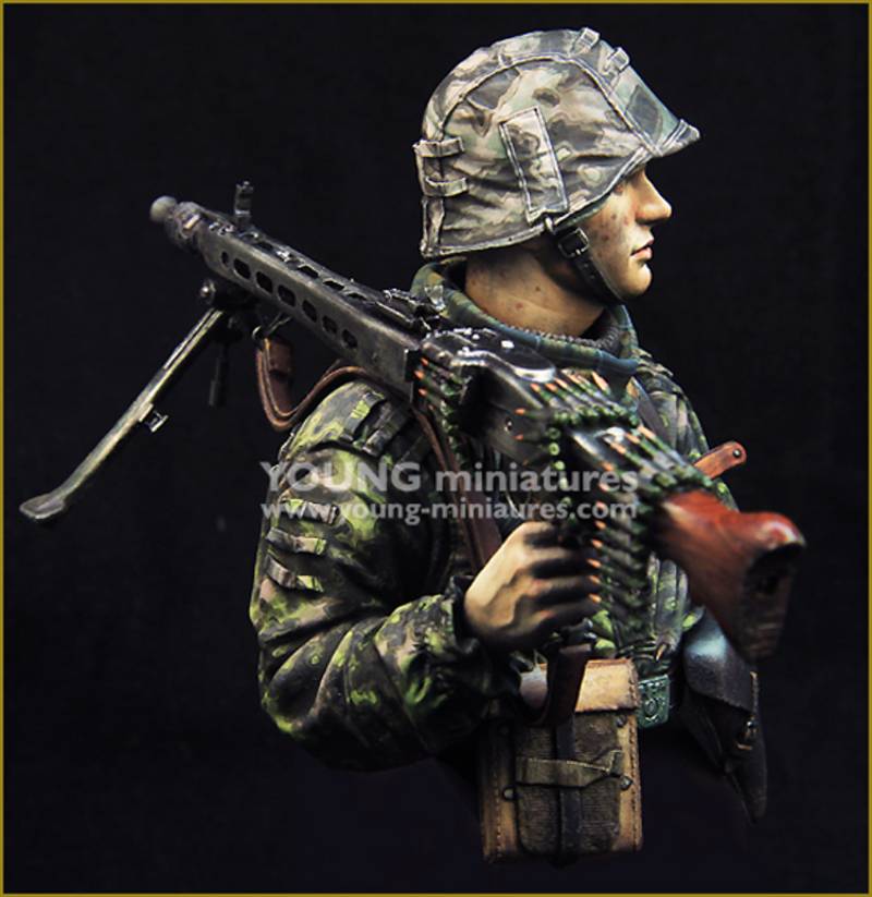 Waffen SS Young Machine Gunner 1944 – Image 6