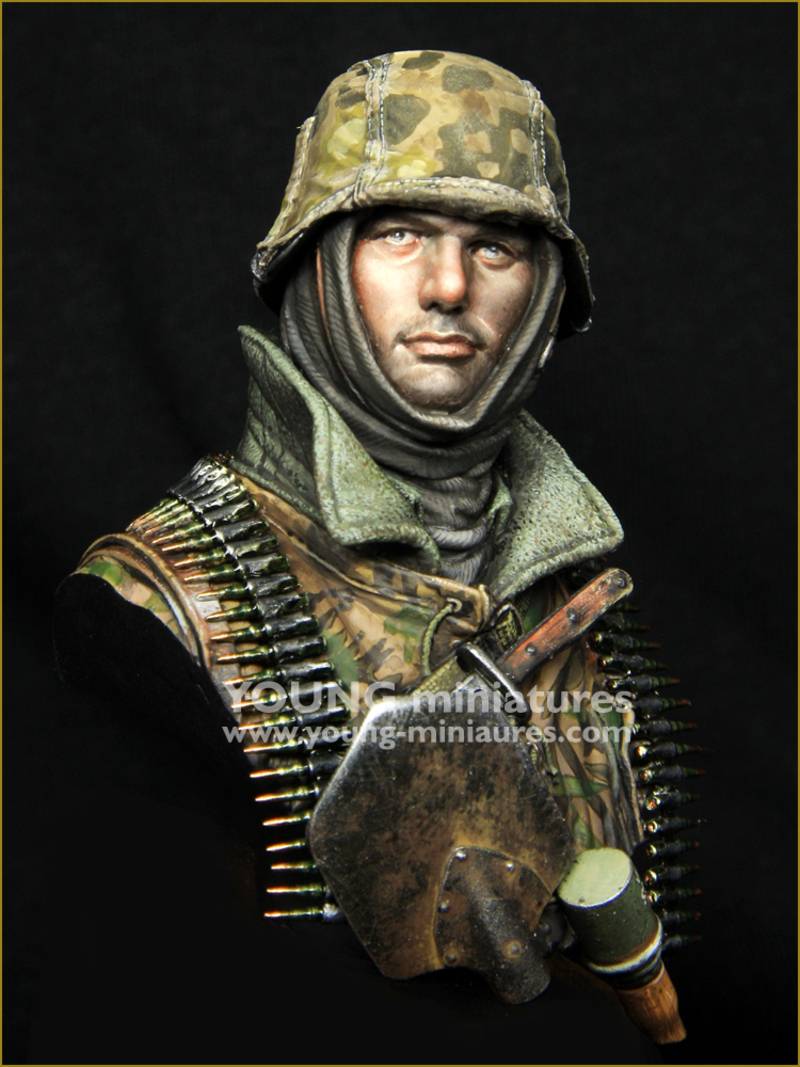 German Waffen SS Siege of Bastogne