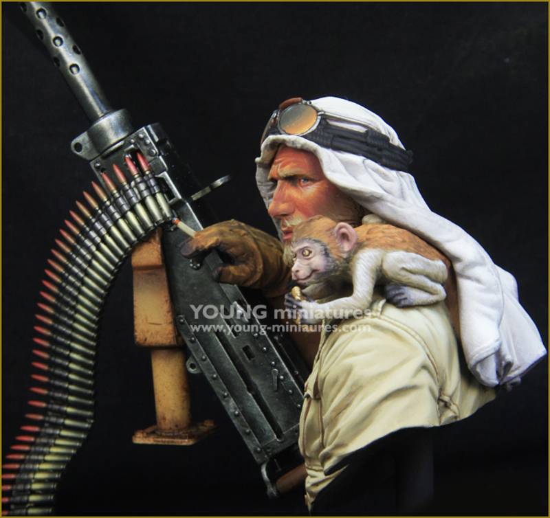 BRITISH SAS JEEP GUNNER North Africa 1941 – Image 3