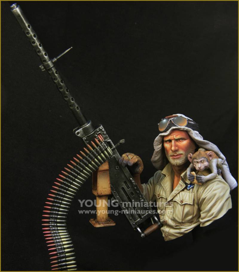 BRITISH SAS JEEP GUNNER North Africa 1941 – Image 7