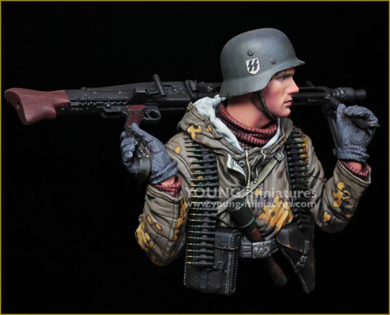 German Machine Gunner Eastern Front WWII – Image 6
