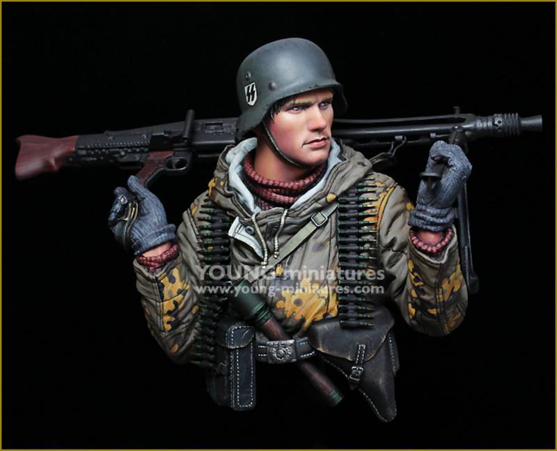 German Machine Gunner Eastern Front WWII – Image 8