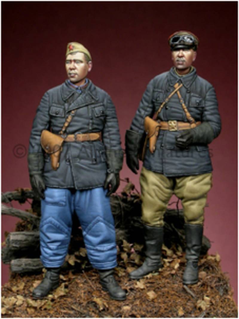 WW2 Russian Tank Crew Set