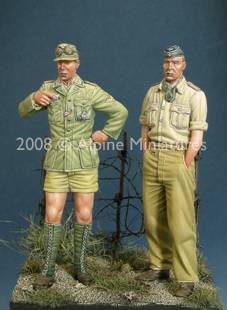 German DAK Panzer Crew Set