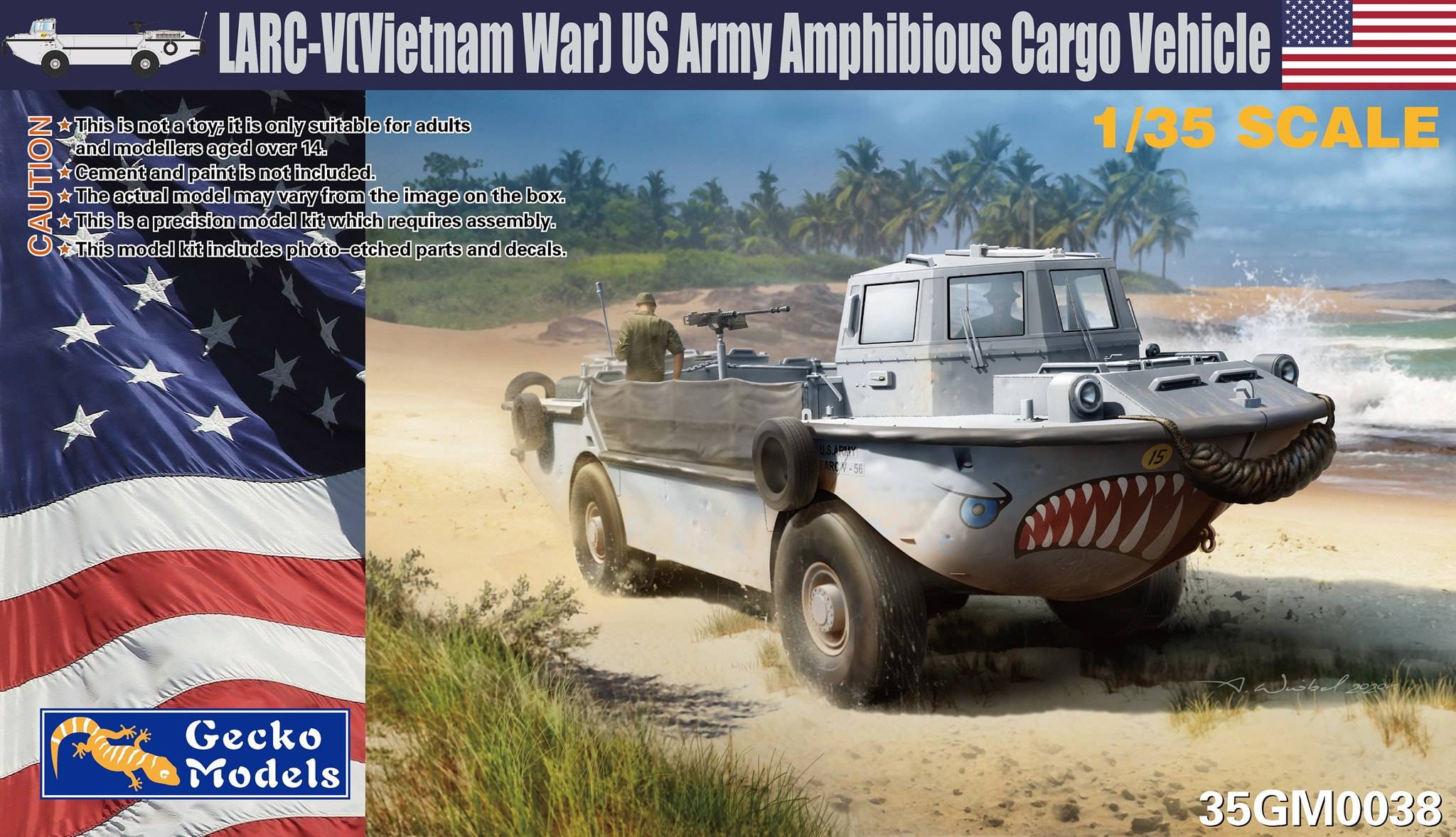 LARC-V (Vietnam War) US Army Amphibious Cargo Vehicle