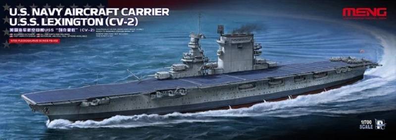 U.S. Navy Aircraft Carrier U.S.S. Lexington (CV-2)