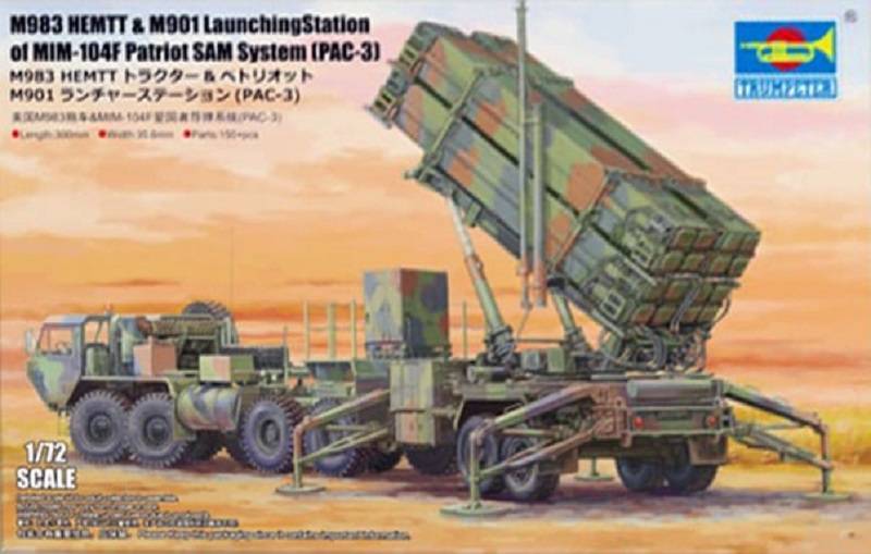 M983 HEMTT & M901 Launching Station w/ MIM-104F Patriot SAM System (PAC 3)