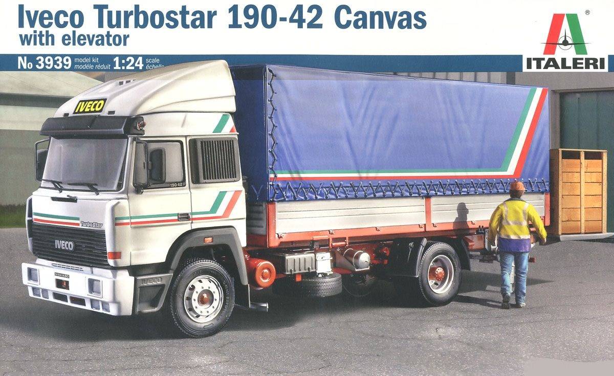Iveco Turbostar 190-42 Canvas with elevator