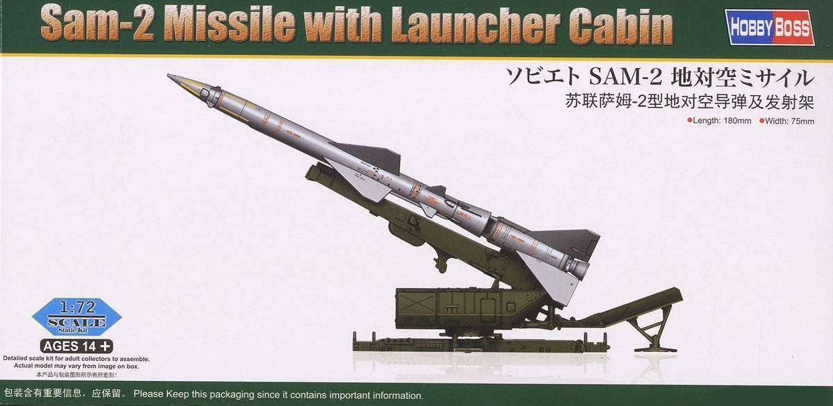 Sam-2 Missile with Launcher Cabin