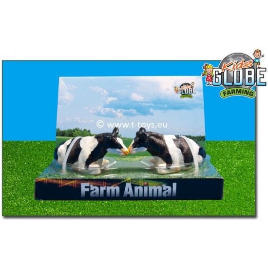 2 vaches couchées
