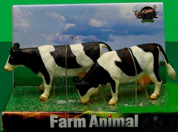 2 vaches debouts