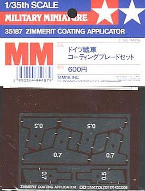 TAMIYA Zimmerit Coating Applicator
