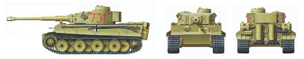 German Tiger I Initial Production Tiger I (Africa Corps) – Image 3
