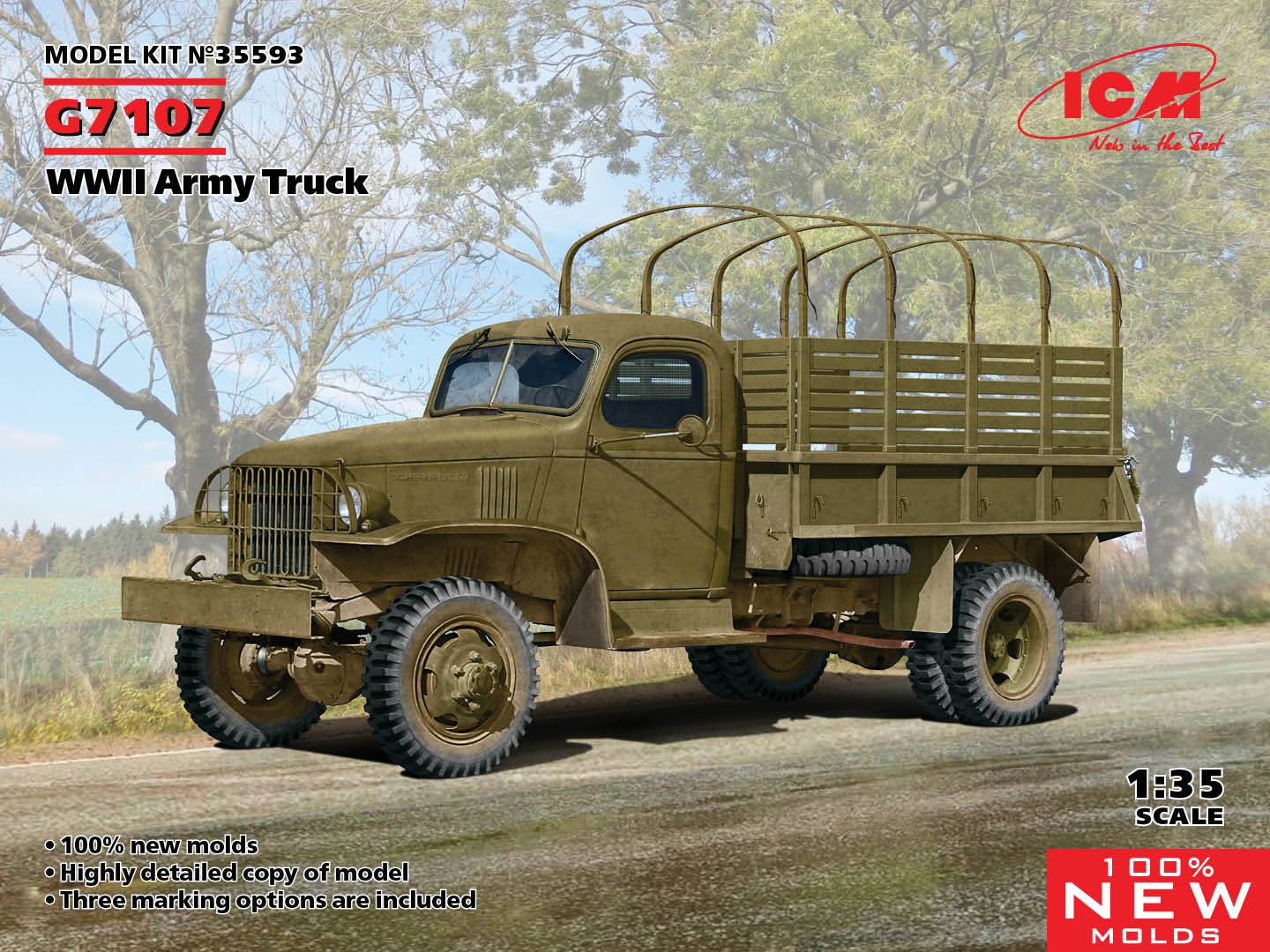 G7107 WWII Army Truck