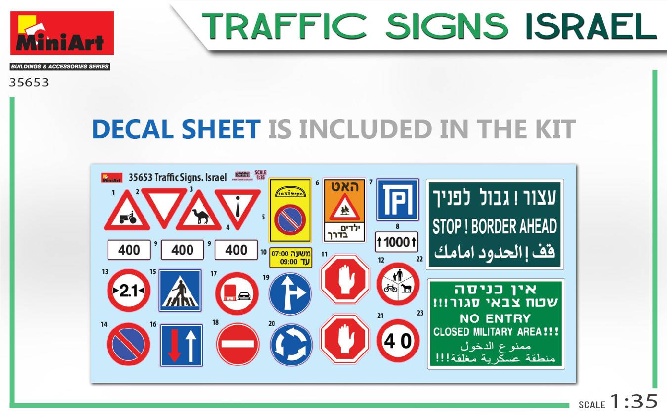 TRAFFIC SIGNS ISRAEL – Image 3