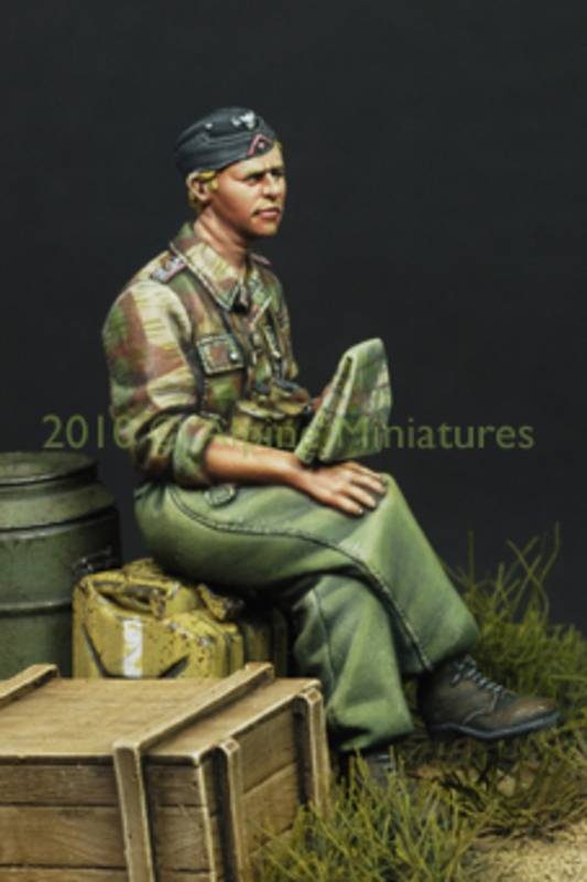 German Panzer Officer in Summer – Image 3