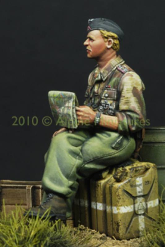 German Panzer Officer in Summer – Image 5