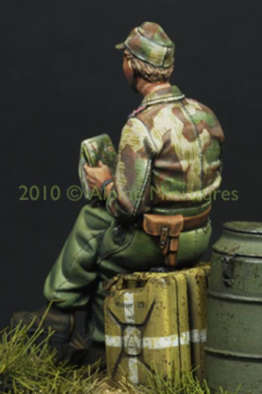 German Panzer Officer in Summer – Image 8