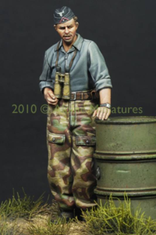 German Panzer Crew in Summer