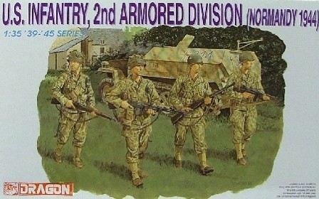 U.S. INFANTRY 2nd ARMORED DIVISION (NORMANDY 1944)