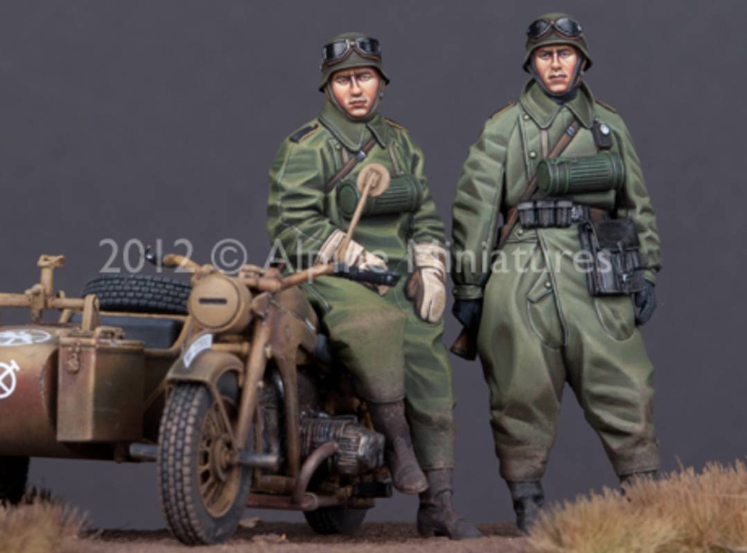 German Motorcyclist Set