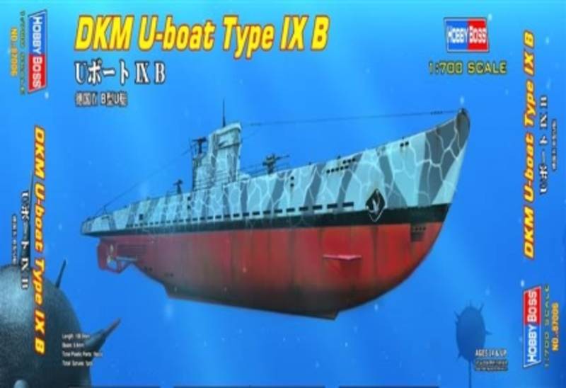German U-boat Type IX B