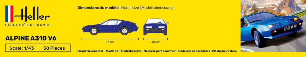 STARTER KIT Alpine A310 – Image 3